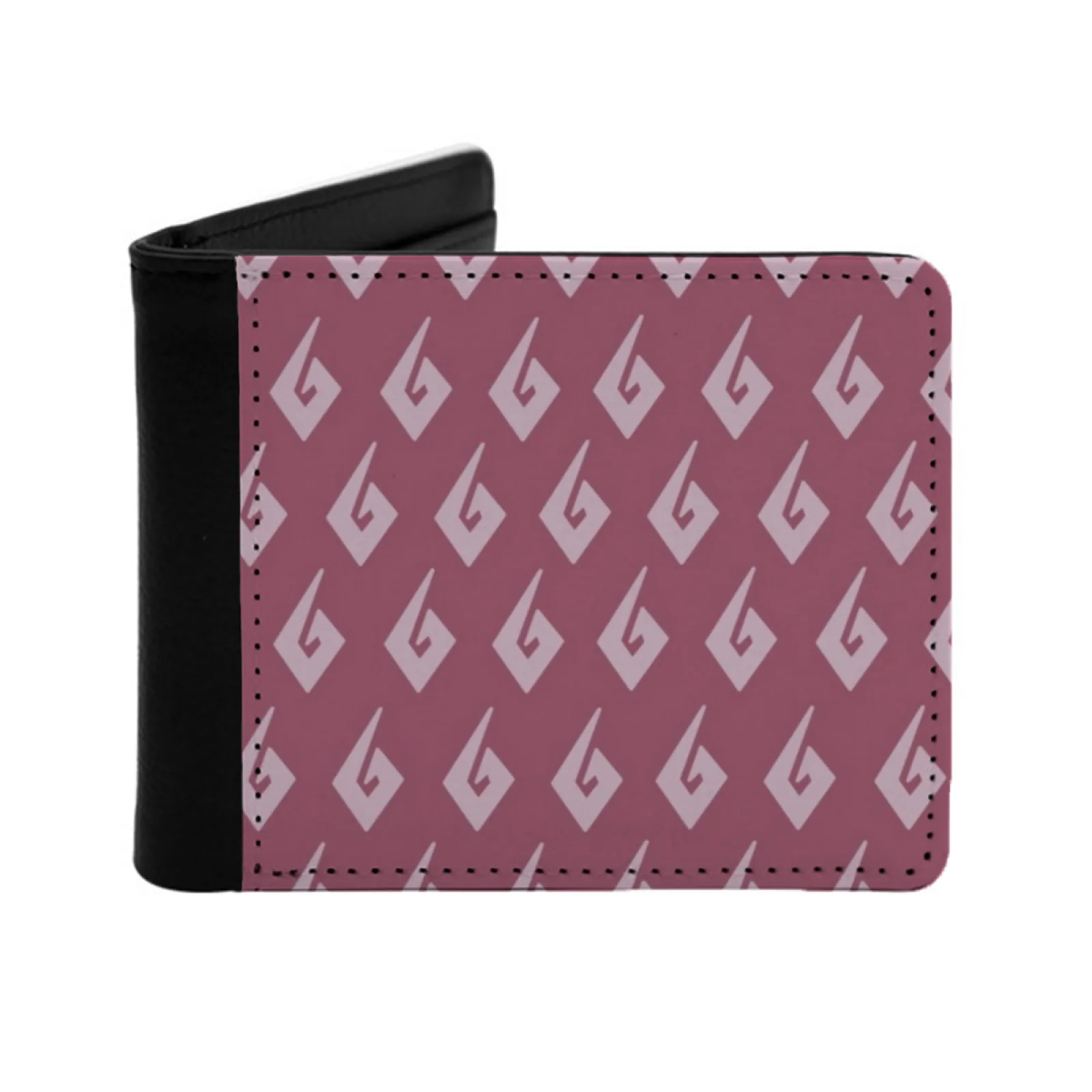 

Мужской кожаный кошелек Ace Attorney Gavinners с узором, держатели для кредитных карт/Id, вставки для денег, мужские короткие кошельки Ace Attorney