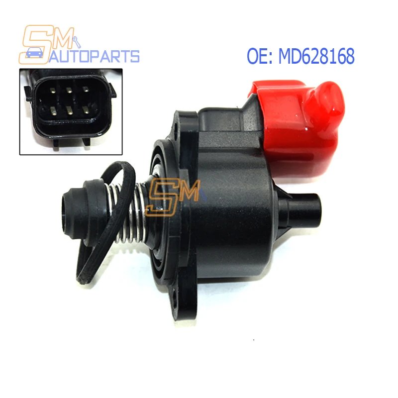 1PCS MD628168 For 2001-2007 Mitsubishi Chrysler Dodge Lancer Idle Air Control Valve IAC 1450A132