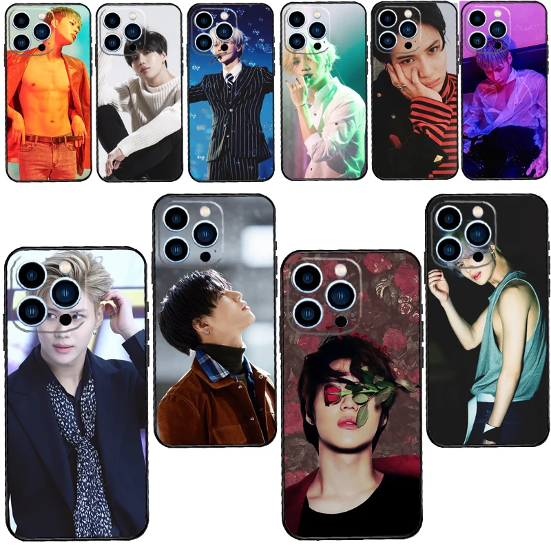 KPOP SHINee Taemin Case For iPhone 11 13 Pro Max 12 mini X XR XS MAX 6 6S 7 8 Plus 5S SE 2020 Phone Cover