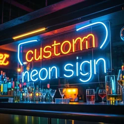 Custom Neon Sign Personalised LED Neon Lighting Custom Led Light Name Decor Wedding Sign Bedroom Home Bar Wall Neon Dropshipping