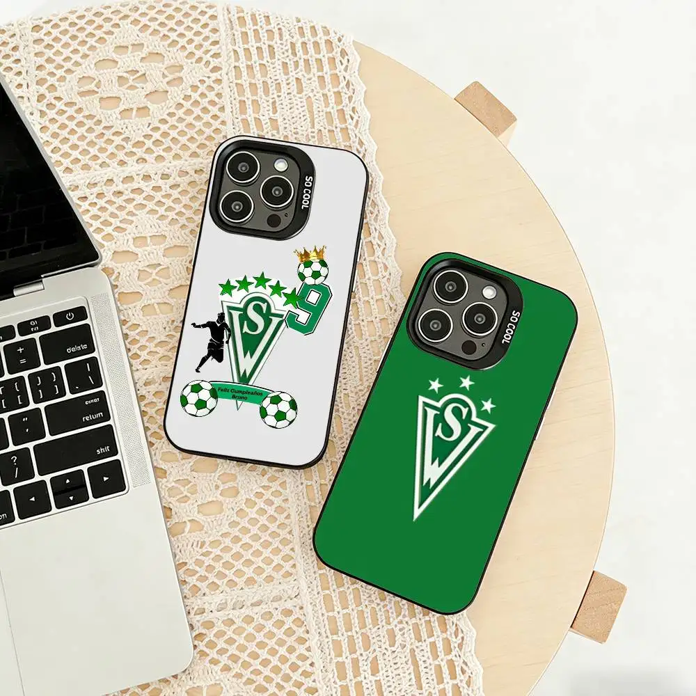 Cool S-Santiago W-Wanderers-1892  Phone Case For iPhone 17,16,15,14,13,12,11 Plus,Pro Max,XS,Colored silver phone case