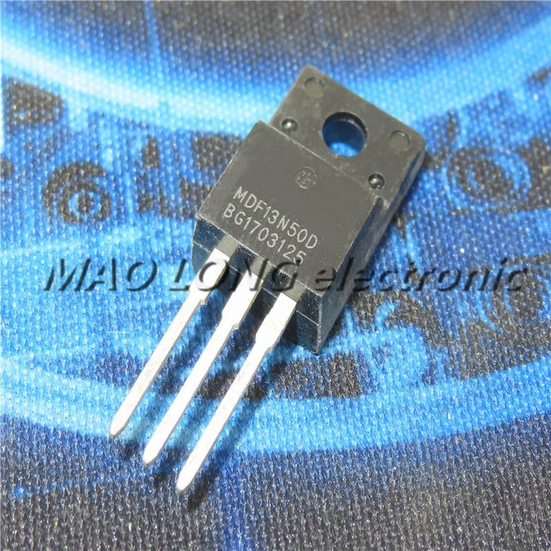 5PCS/LOT  MDF13N50D  TO-220F 500V 13A  MOS field effect transistor New In Stock