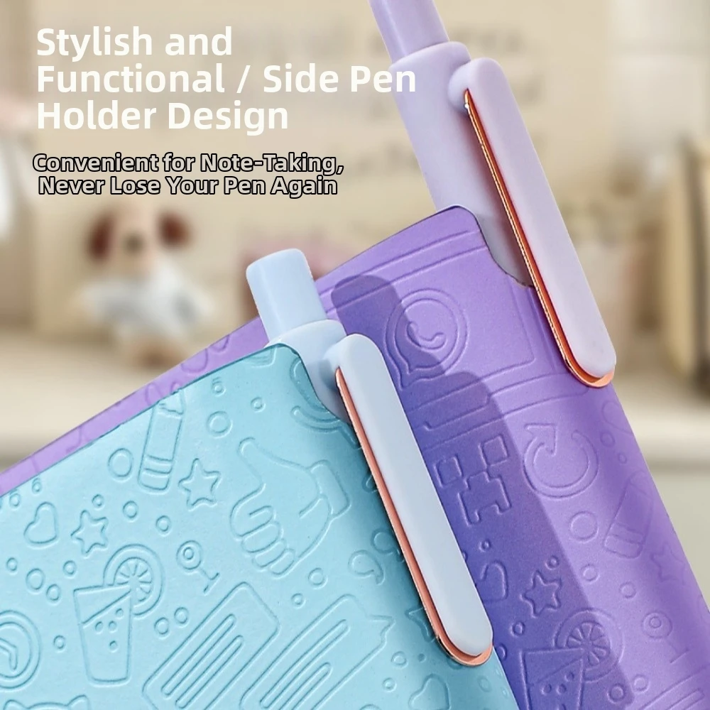A5 2027 Schedule Book Convenient Funny Cartoon Agenda Planner Notebook Calendar Notebook Multi Functional