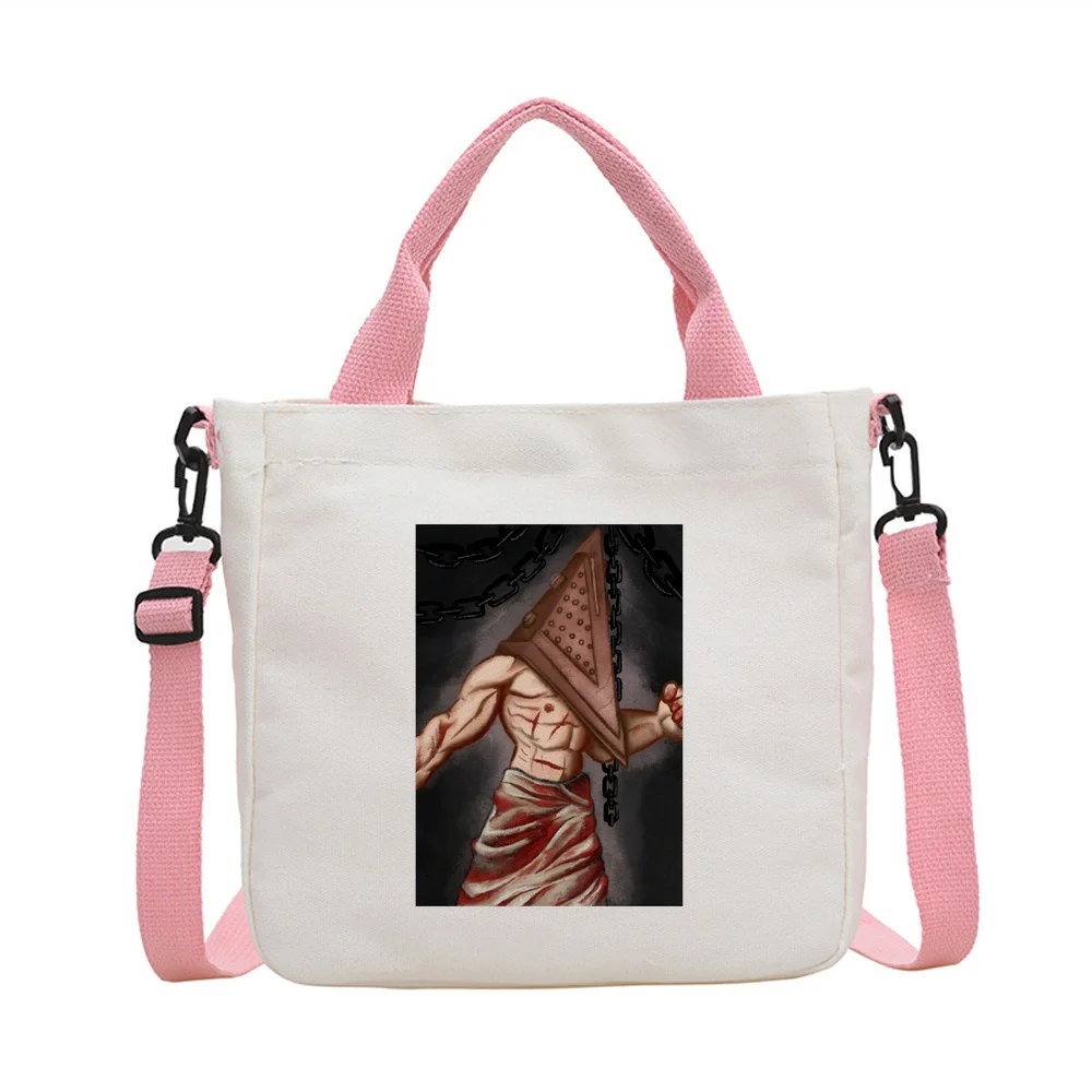 Silent Hill tote bag reusable canvas  einkaufstasche torba na zakupy grocery femme