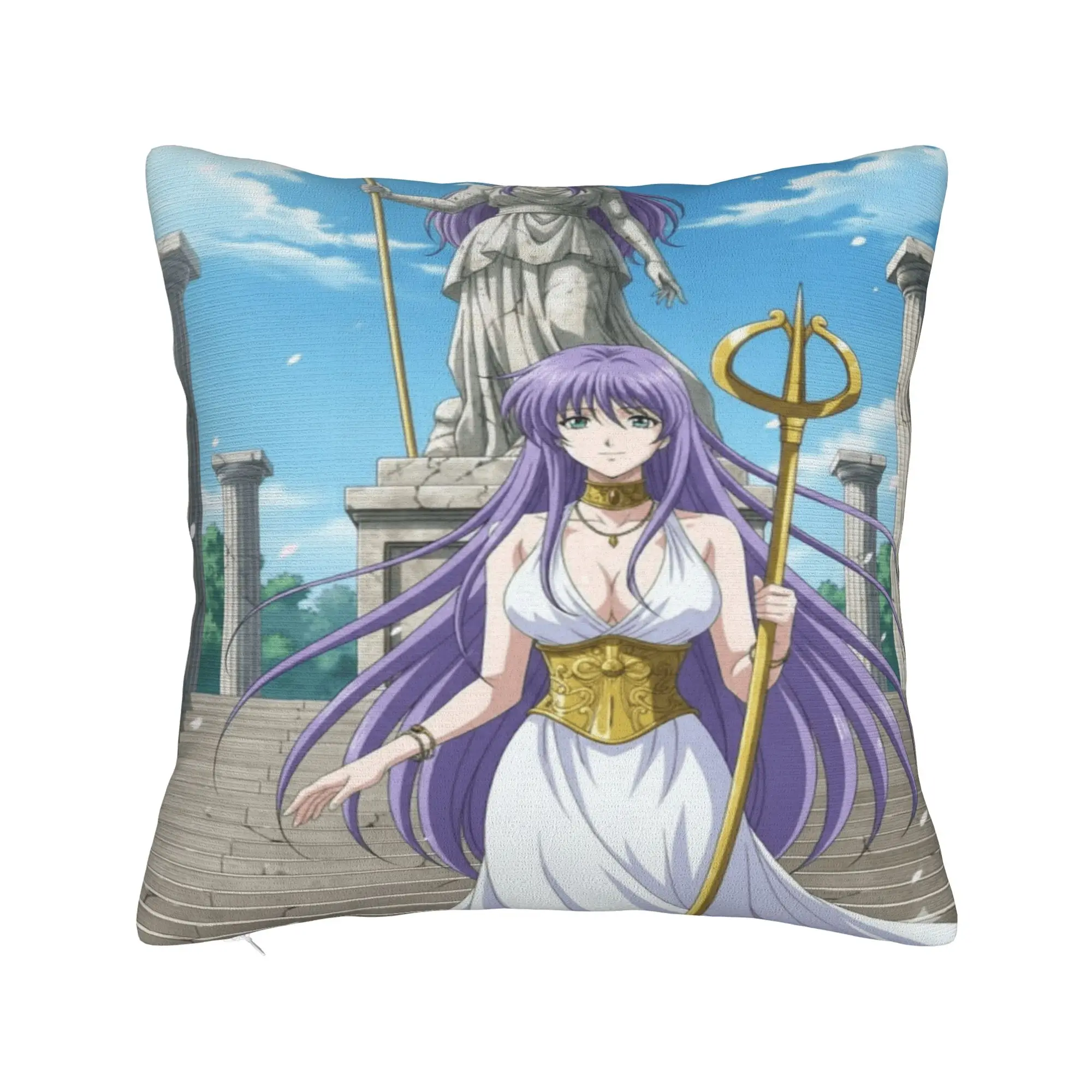 The Knights Pillow Case Saint Seiya Graphic Pillow Cover Cute Funny Cushion Cover For Living Room Sofa