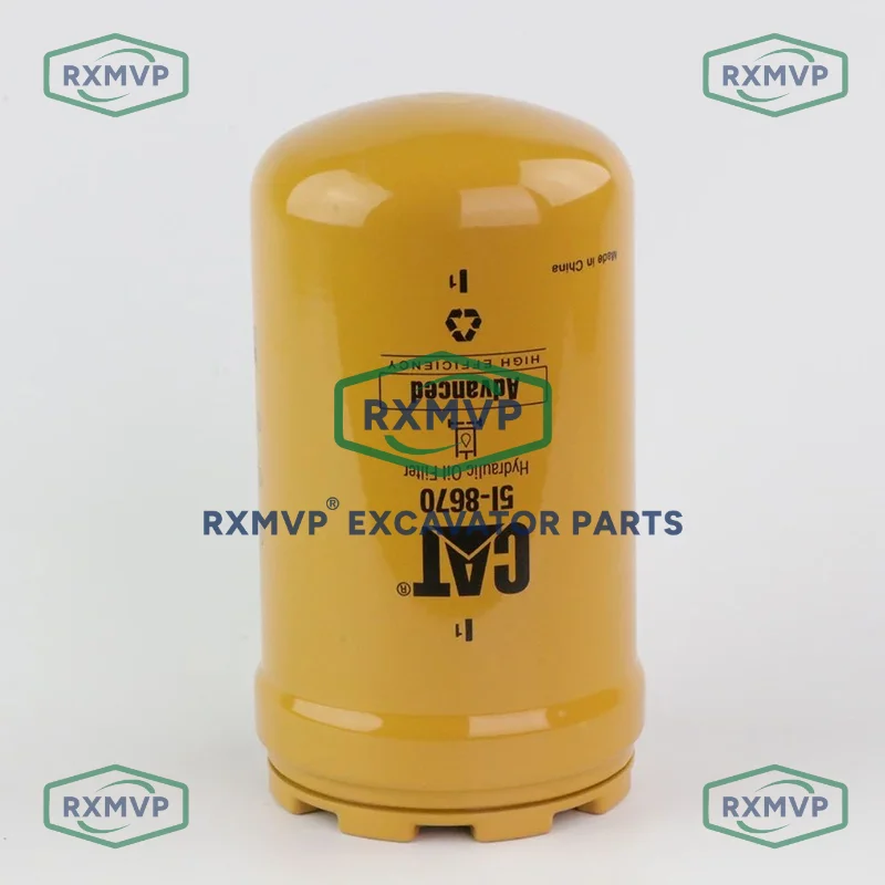 For Caterpillar Cat 312d2 All-car Filter 1r-1807 1r-1804 438-5386 093-7521 5i-8670 398-7171 110-6331 Engine Oil Excavator RXMVP