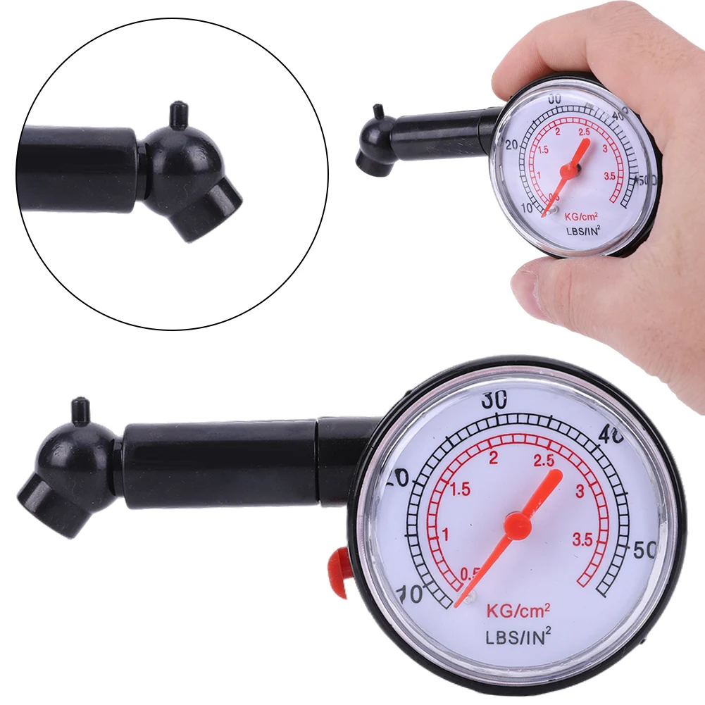 Motorcycle Tire Pressure Gauge High Precision Tire Measurement Tool Tire Pressure Monitoring System for Automobile Motor Vehicle