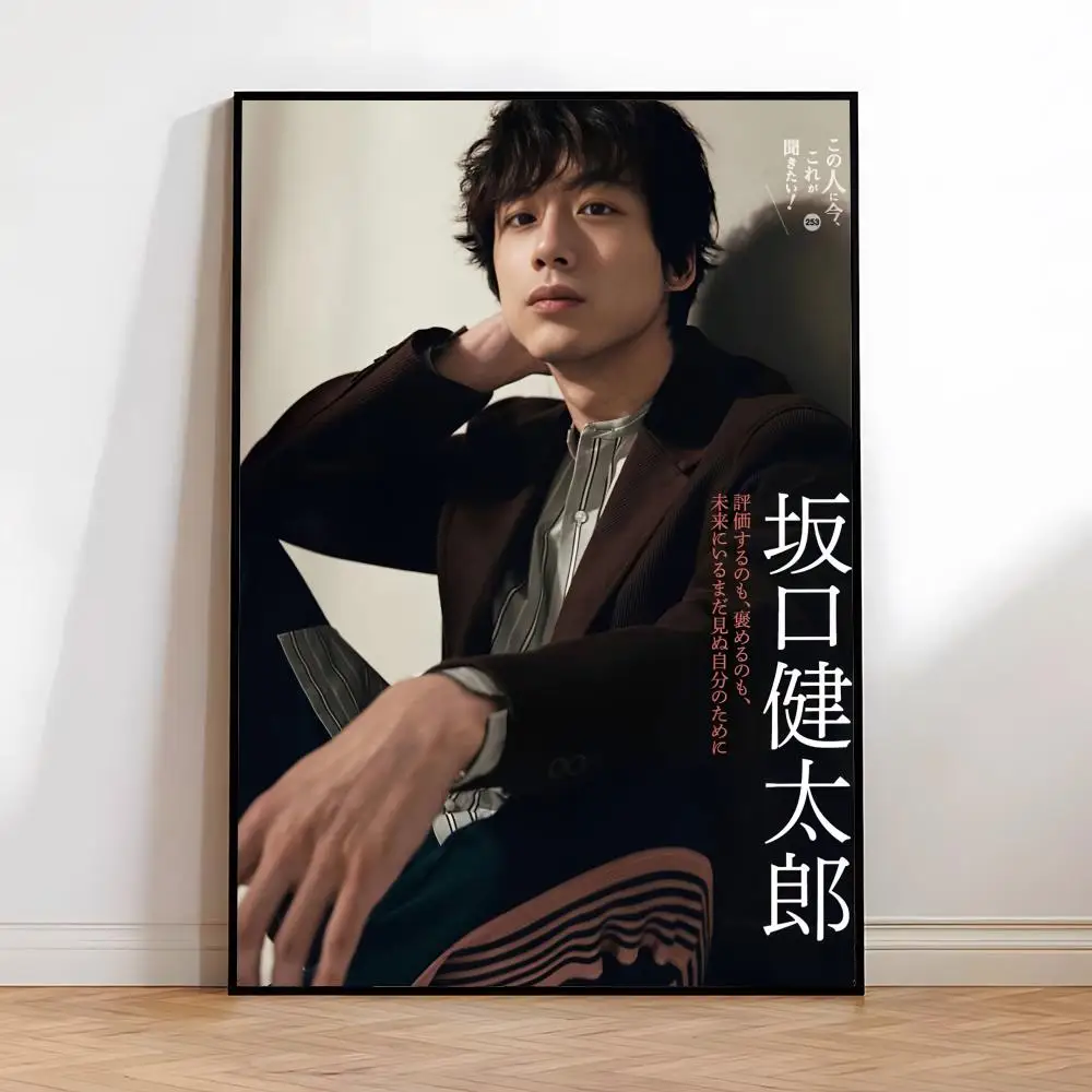 النموذج الياباني K-Kentaro SakaguchiS اللوحة الخط قماش المشارك: تجعد الحرة مقاوم للماء دائم جميع الفضاء جدار ديكور