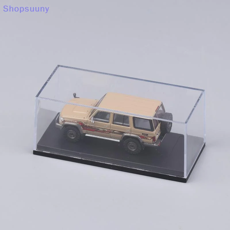 [SU]1/5Pcs Acrylic Storage Organizer Box With Cover For Mini GT 1/64 Diecast Model Car Display Case Dust-Proof Showcase  [SU]