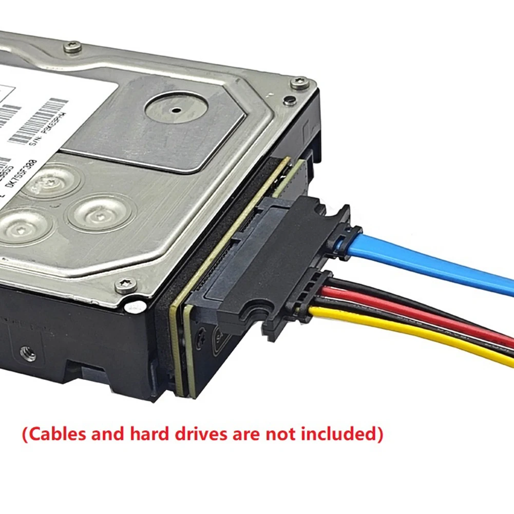 

Durable-SATA To SAS Expansion Card Adapter 6Gbps SATA (7&15)22Pin Male To SAS 29Pin Female Expansion Card For 2.5Inch 3.5Inch,SA