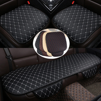 Car Seat Protector Pad For MINI ONE COOPER Paceman Clubman Countryman 3Pcs Car Seat Covers PU Leather Car Interior Seat Cushion