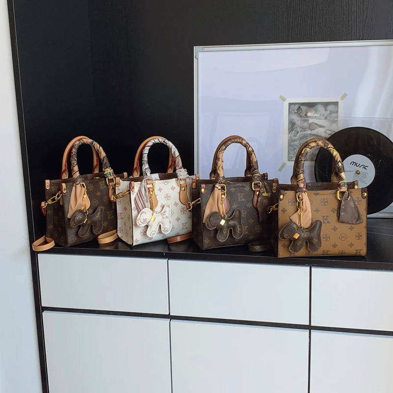 

Элегантная женская кожаная сумка через плечо, роскошная дизайнерская сумка через плечо, классическая большая сумка, винтажная мода