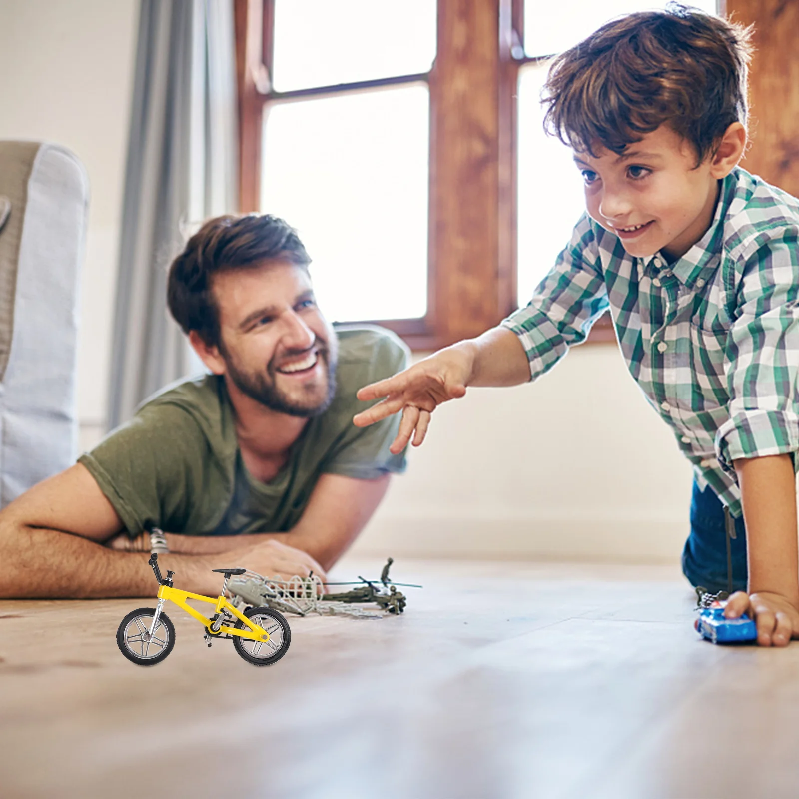 1 set 1 set bici mini lega bicicletta simulazione design decorazione desktop bici da dito per bambini regalo per adulti