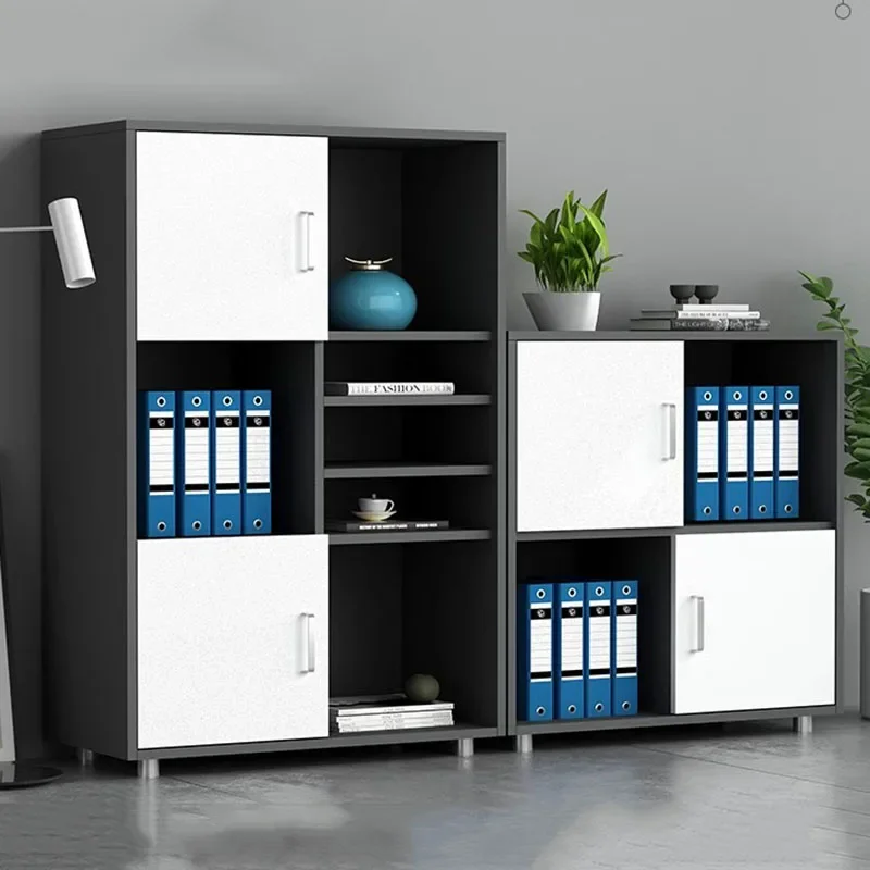 Tall Storage Filing Cabinet Vertical Stand Doors Drawers Modern Office Cupboards Open Nordic Armoires De Salon Modular Furniture