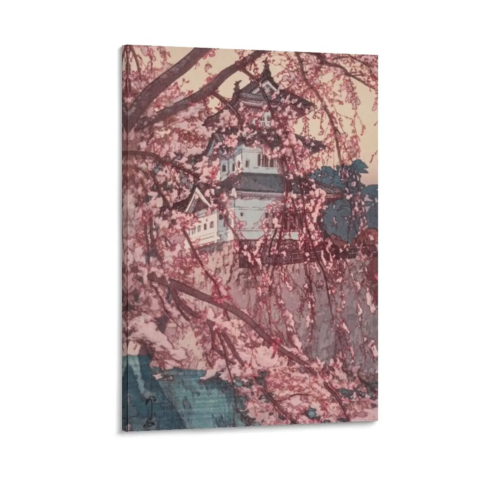 

Hirosaki Castle - Yoshida Hiroshi Canvas Painting anime wallpapers home decor Decor for room Decoration for home