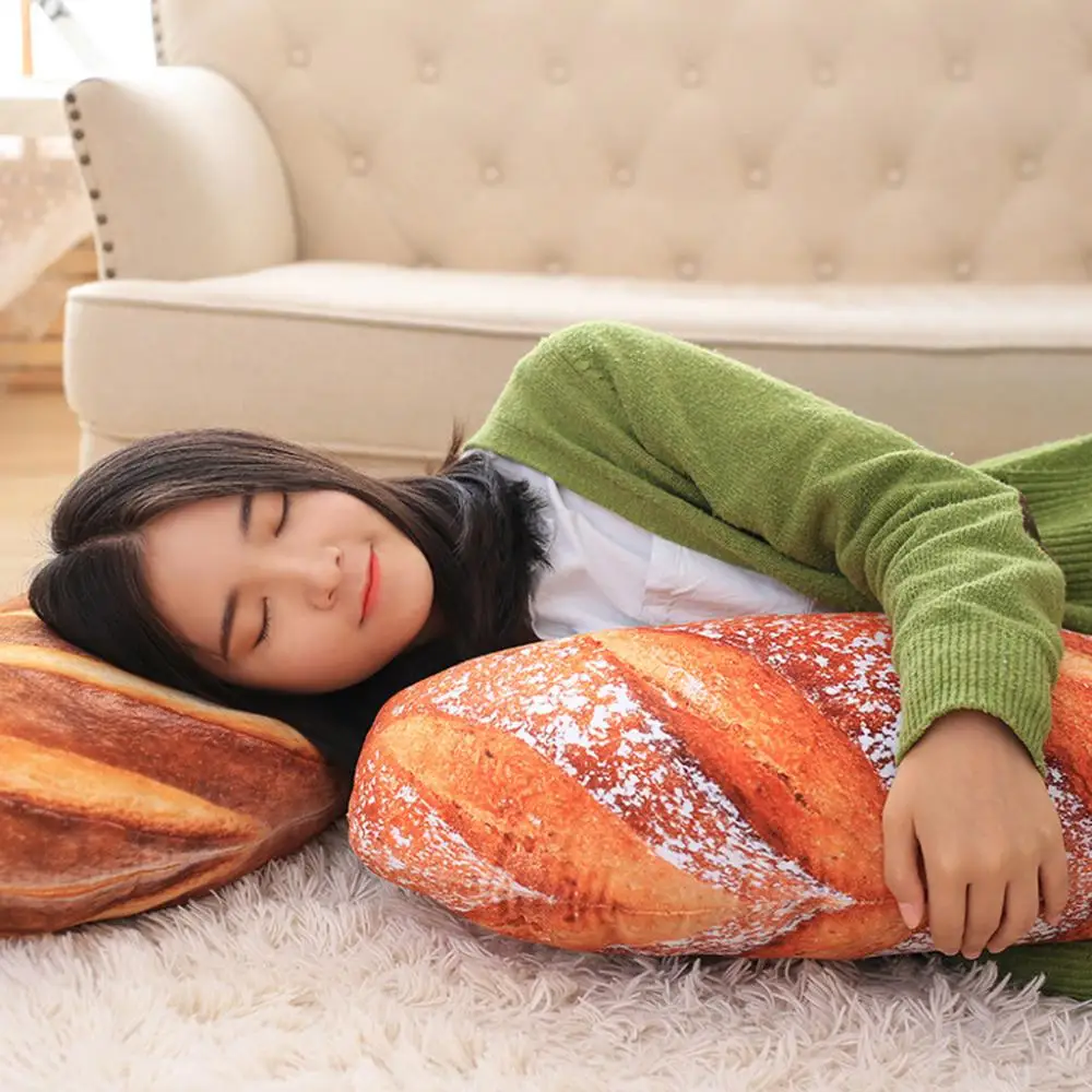 Almohada de felpa de pan de 20cm, juguete bonito de mantequilla, accesorios de fotografía, almohada decorativa para bebé, muñeca