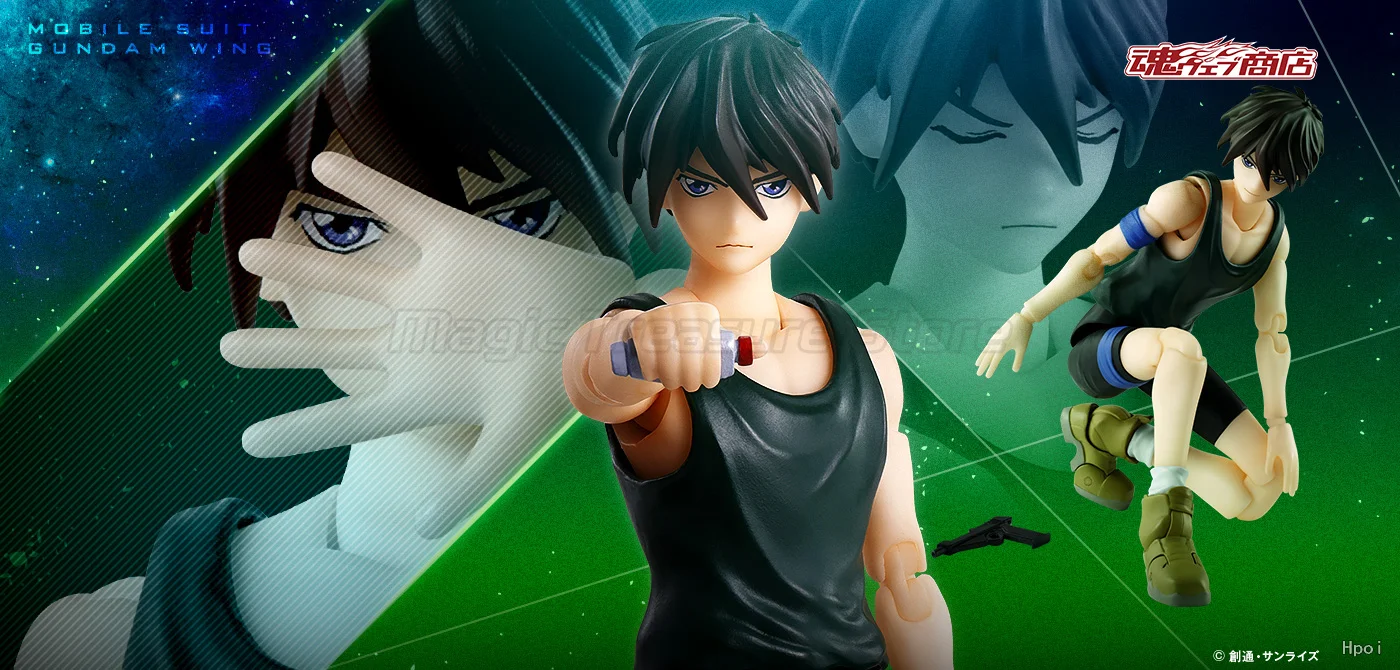 

【MT】BANDAI SPIRITS S.H.Figuarts Shin Kidou Senki Gundam Wing Heero Yuy Коллекционная фигурка