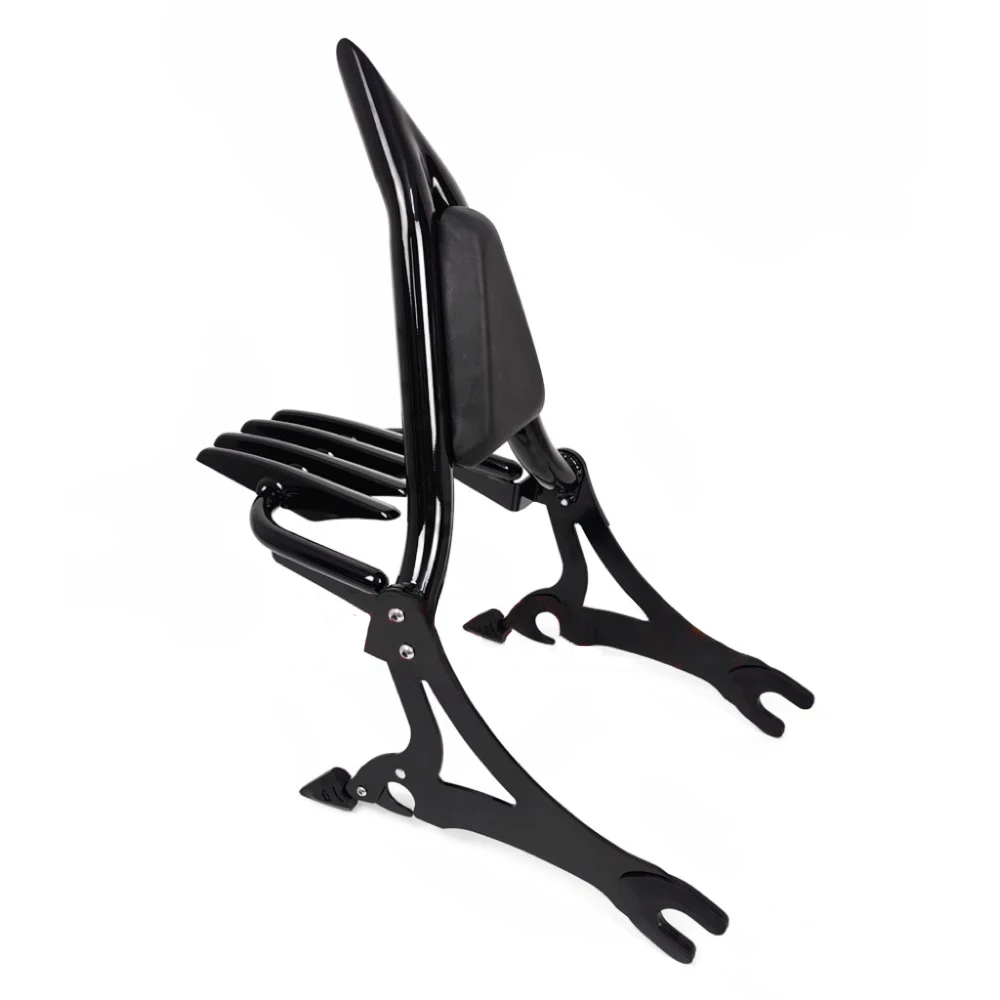For Indian Springfield Dark Horse Chief Chieftain & Challenger Thickened Quick Release Pointed Bow Backrest Luggage Rack