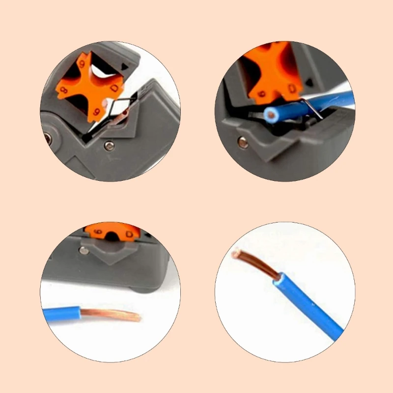 Automatische striptang Multifunctionele draadstripper Kabelstripdraad