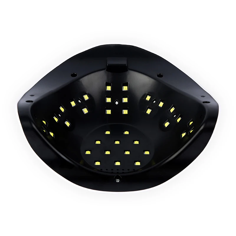 UV LED roodlicht nagellamp met slimme sensor - snel uithardende anti-zwarte handgellakdroger voor thuis en salon