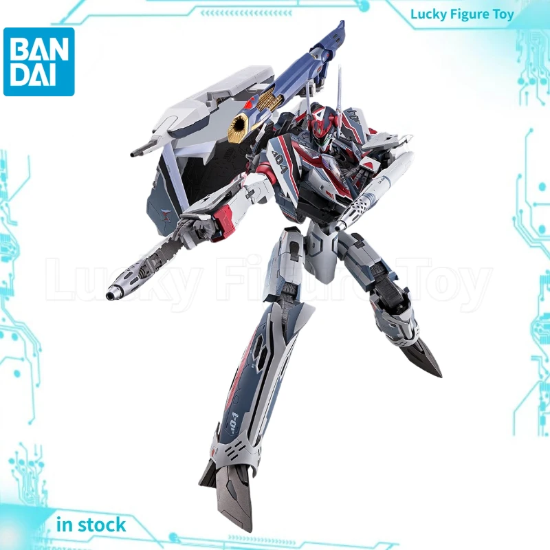 

【Original】BANDAI DX Chogokin VF-31AX Macross Delta Kairos Plus (Mirage Farina Jenius Use) Mecha-Complete Action Figure Model Toy