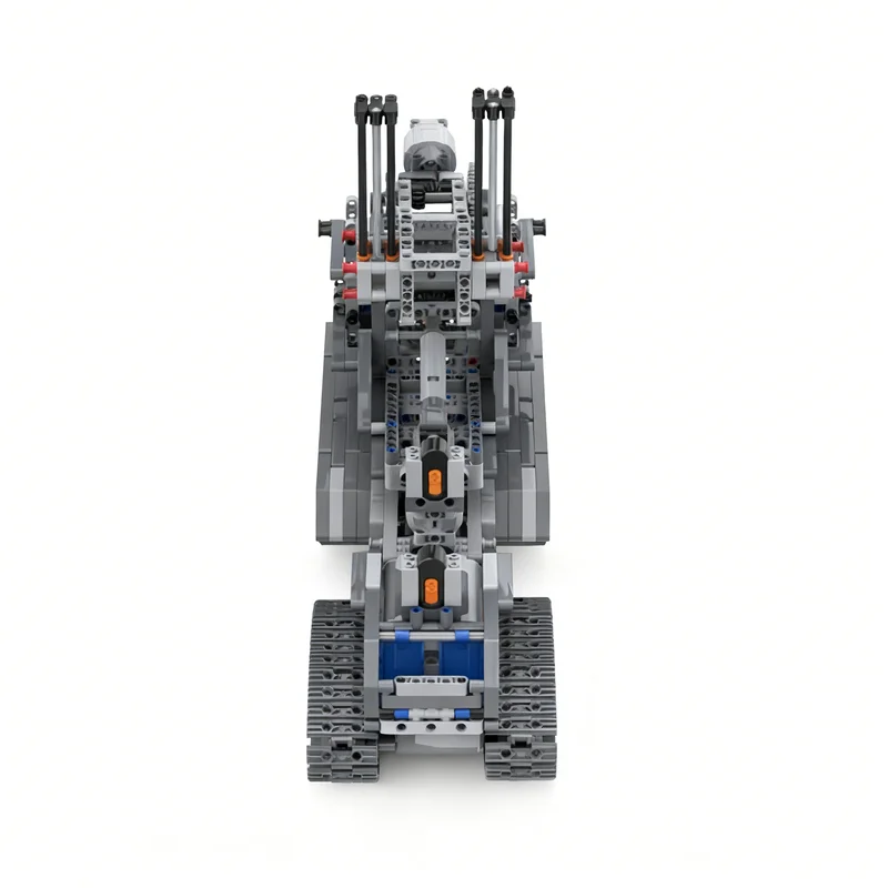 963pcs MOC Mobile Anti Aircraft Gun Working Technical Model Toy Building Christmas Gift Blocks Architecture DIY Creative Idea