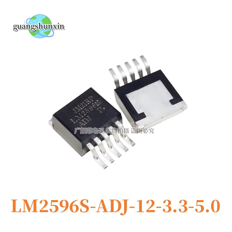 10pcs new LM2576S-3.3 LM2576S-5.0 LM2576S-12 LM2576S-ADJ LM2596S-3.3 LM2596S-5.0 LM2596S-12 LM2596S-ADJ TO-263-5