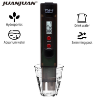 TDS Meter Portable Digital TDS Pen Meter Water Quality Purity Tester High Precision 0-9990 ppm Drinking Aquarium Water Monitor