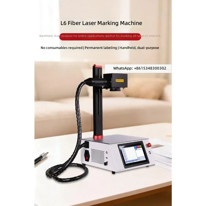 L6plus Handheld Marking Machine Automatic Engraving Coding Device Portable Inkjet Printer for Industrial Date Batch Number