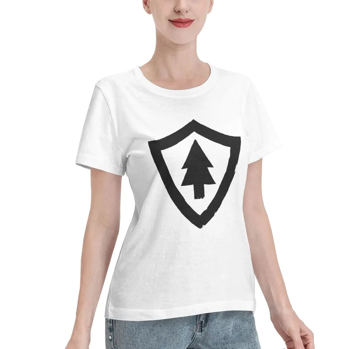 Long Lasting Firewatch Shield Logo Women's T-shirt Trendy Slim Friendly Top