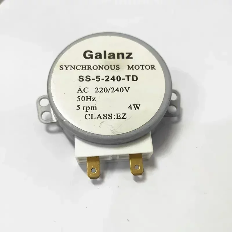 1pcs for Galanz Microwave Turntable Synchronous Motor SS-5-240-TD 220v Half Round D Shaft Rotary Motor