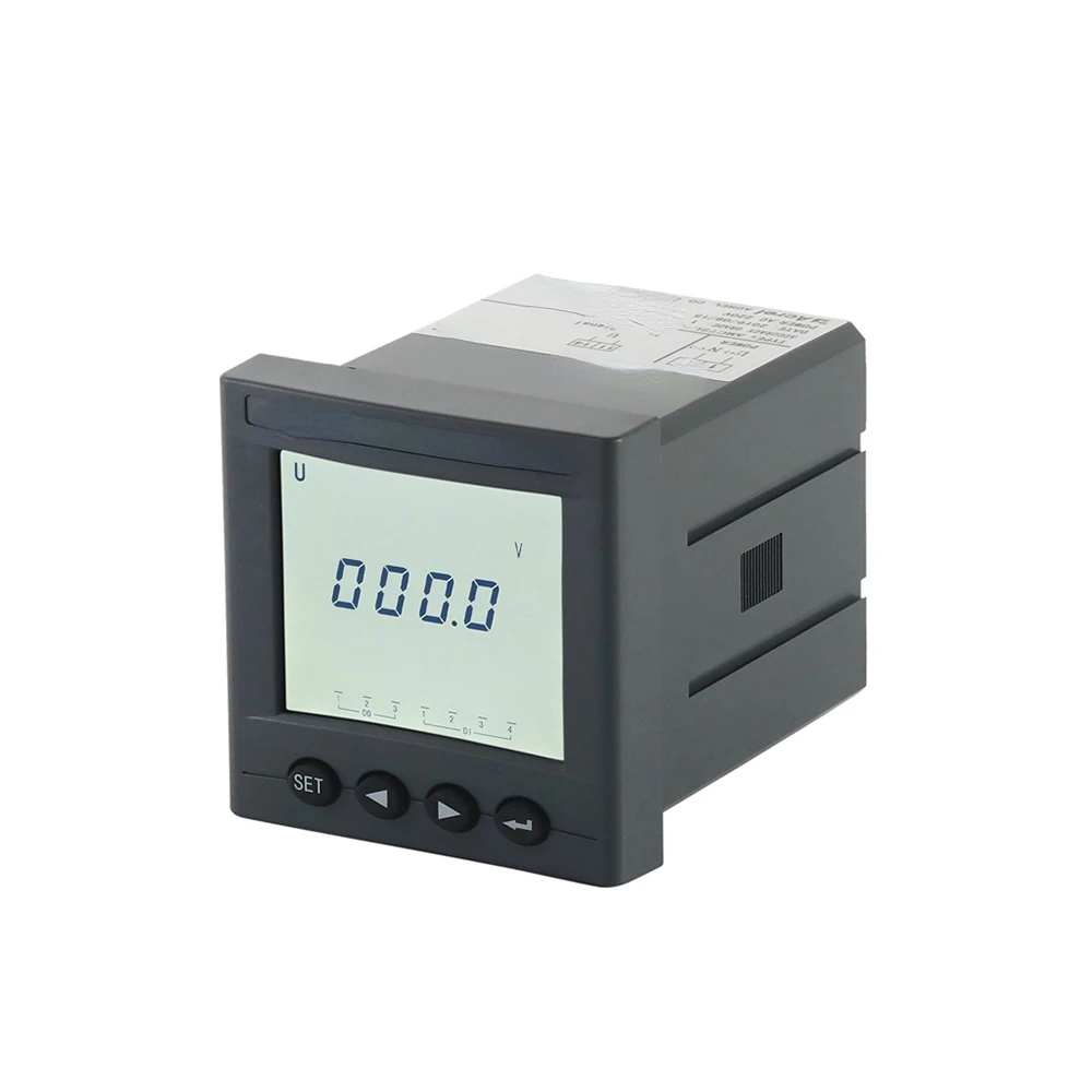 factory single phase LCD display DIGITAL DC VOLTMETER solar system analog dc voltmeter