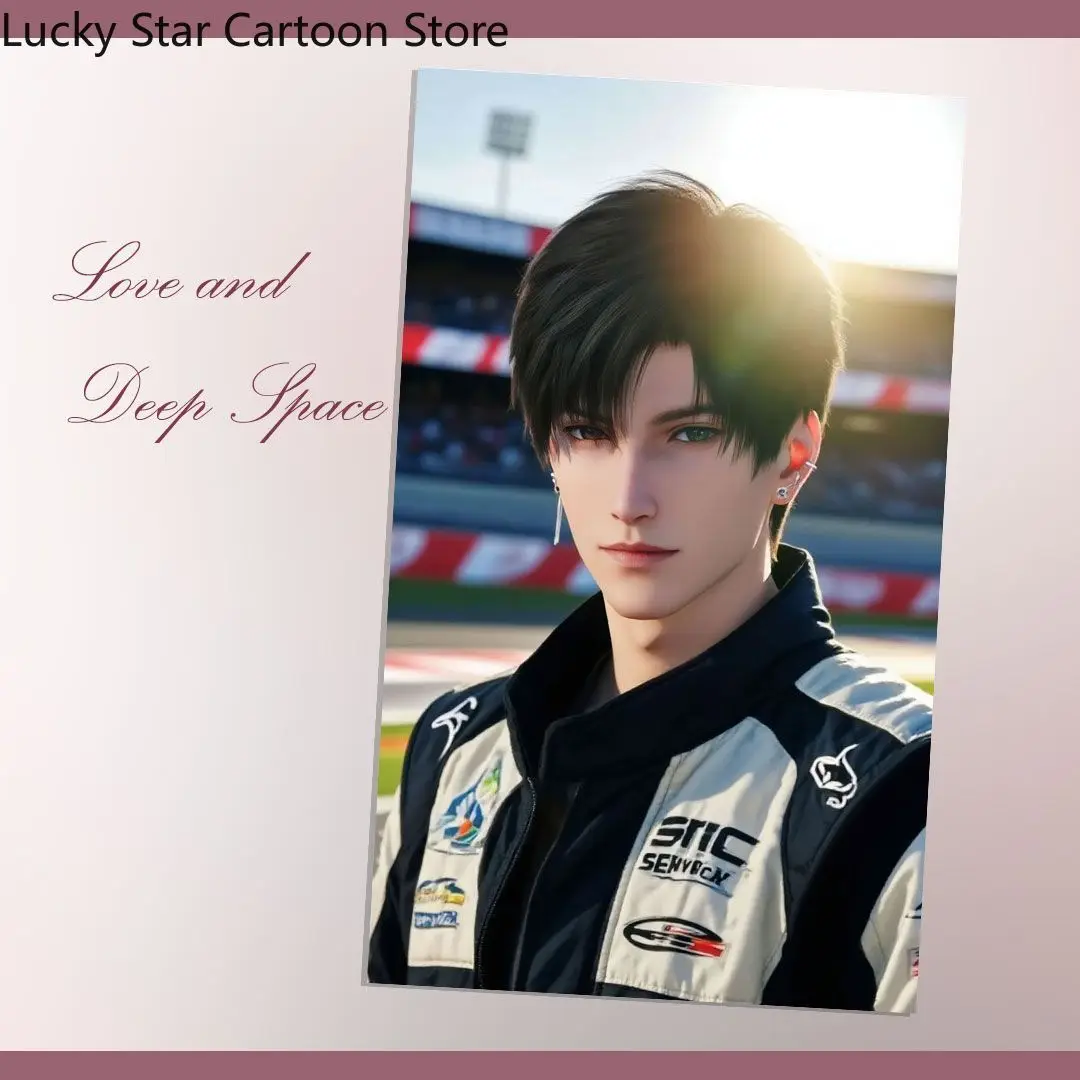 الحب والمساحة العميقة تأثيري Xavier Zayne Rafayel Sylus Caleb هدية الهالوين 3 بوصة بطاقة صغيرة لعبة أنيمي مجموعة 5 قطعة مجموعة