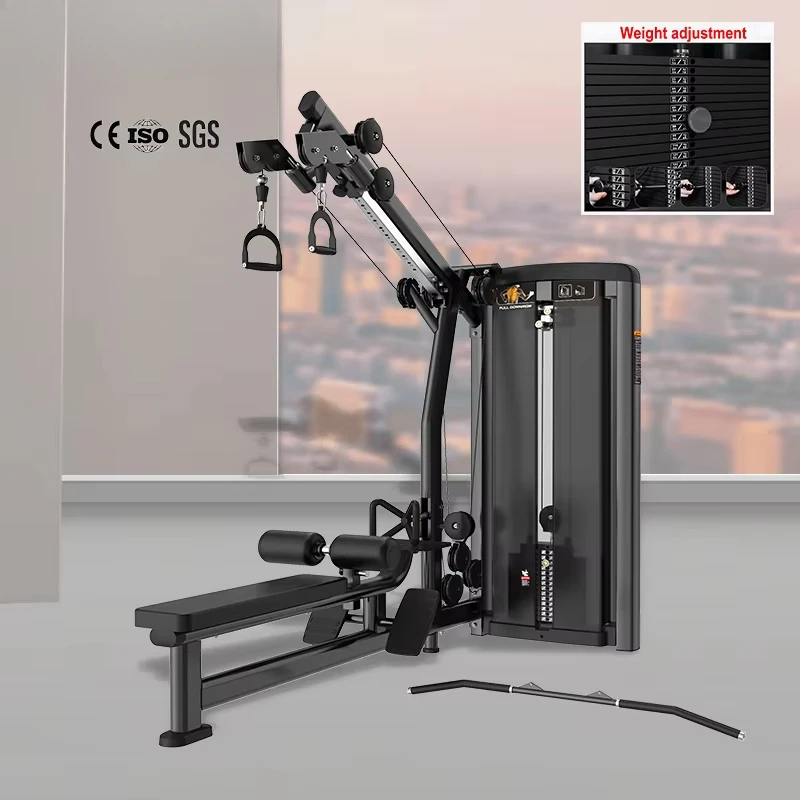 Commercial Gym Fitness Equipment Arms Shoulder Strength Training Lat Pull Down Bodybuilding Machine