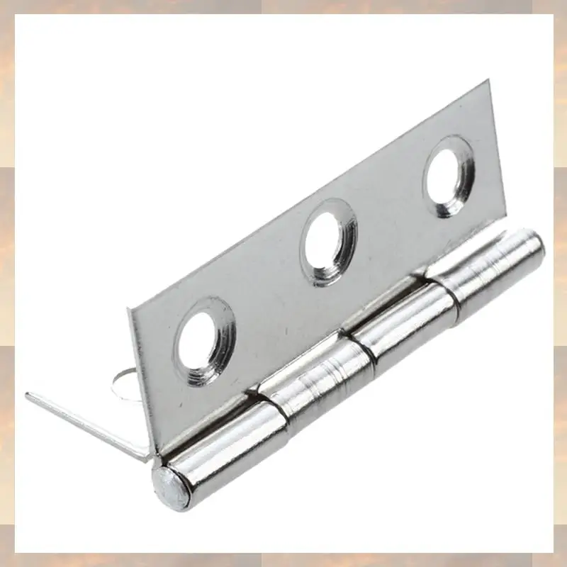 

Flash Trend 20Pcs Stainless Steel 2 Inch 4.4X3.1Cm Cabinet Door Hinges Hardware