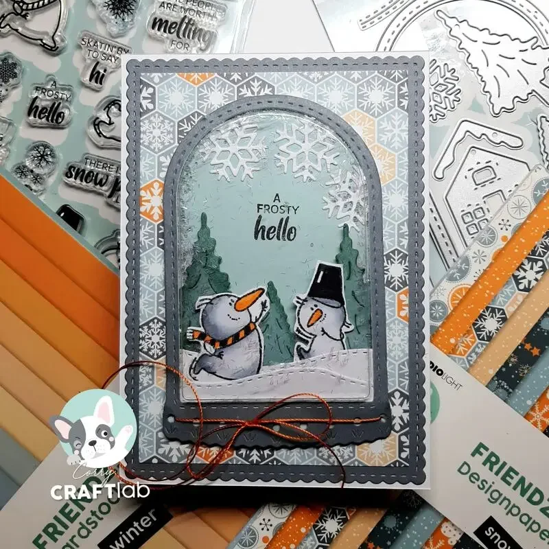 Big Sale Christmas Metal Cut dies and Stamps for DIY Scrapbooking Photo Album Crane machine Embossing Decorative Paper Cards - view 4