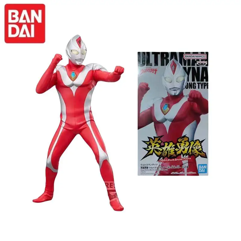 

In Stock Original Bandai Ultraman Series Heroic Statue Series Ultraman Dyna Anime Figure Action Model Collectible Toy for Gift