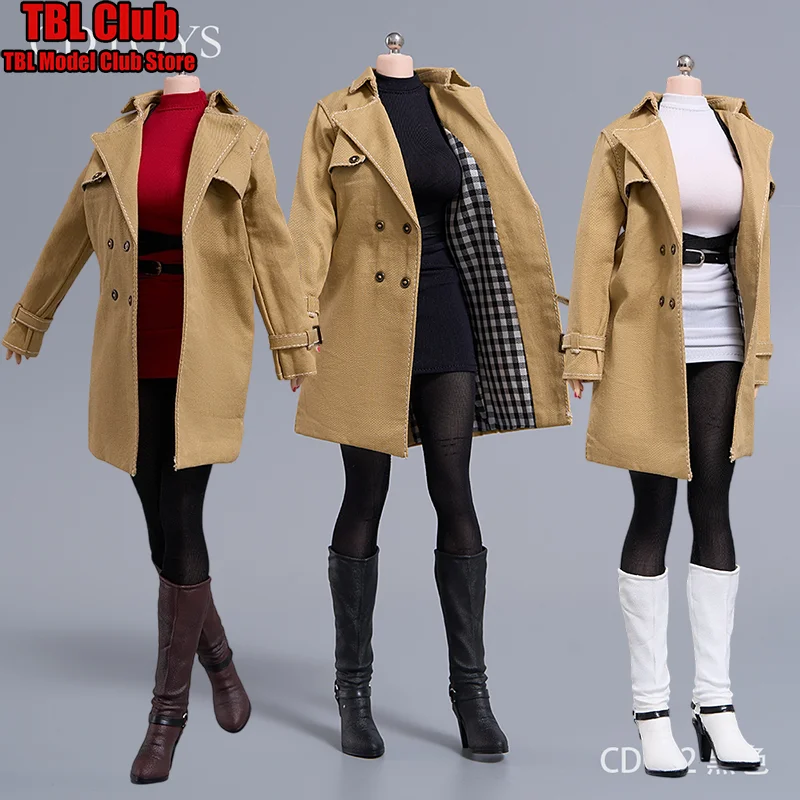 

cdtoys cd082 масштаб 1/6, женская одежда, ветровка, платье, леггинсы, обувь, погоны для 12-дюймовой экшн-фигурки, сцена солдата