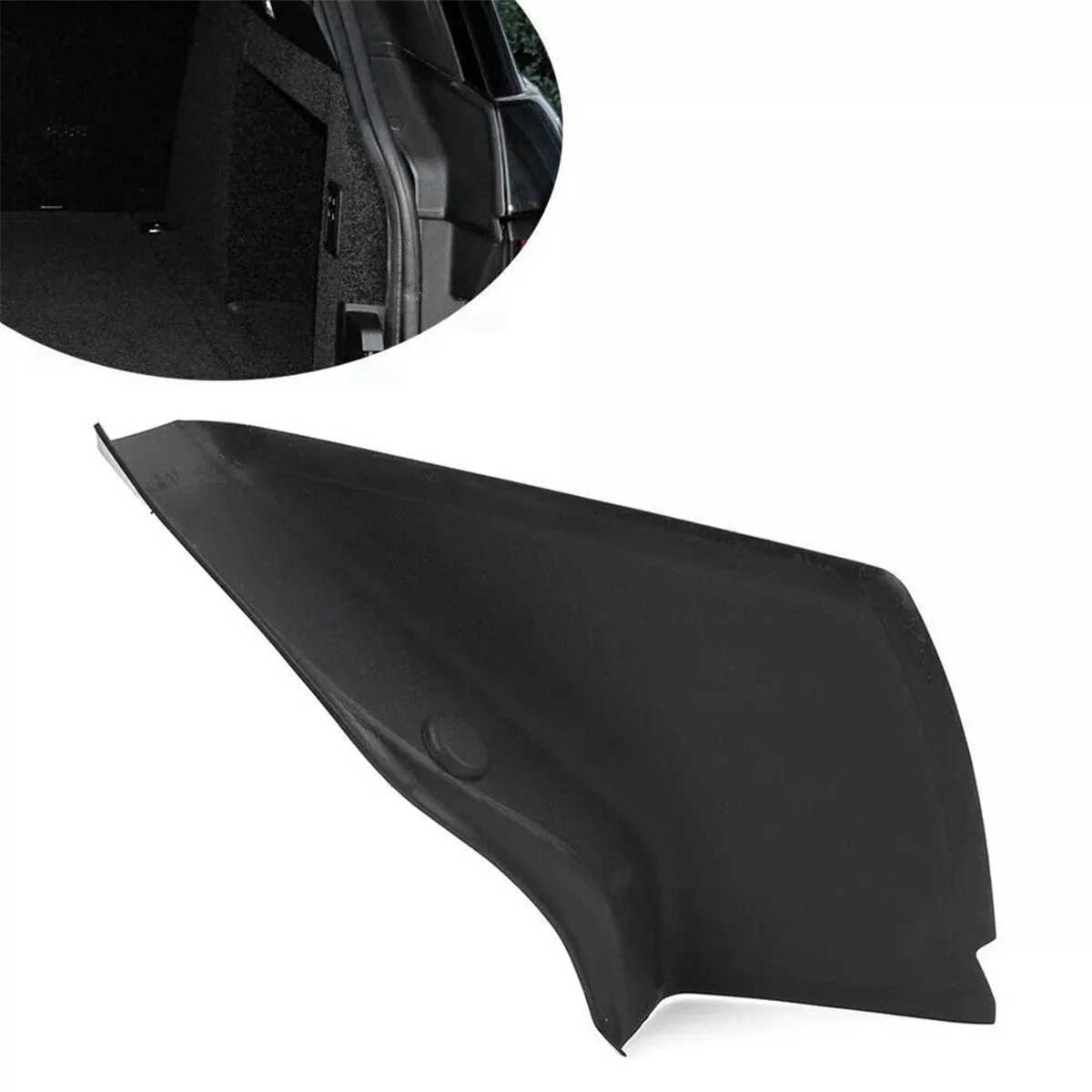 زخرفة قولبة زاوية الباب الخلفي للباب الخلفي LR 038169   LR 077621   لاند روفر رينج روفر التنفيذي 2013-2021 يسار