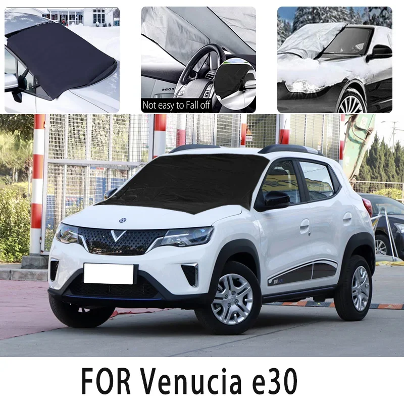 

Carsnow cover front coverfor Venucia e30 snowprotection heat insulation shade Sunscreen wind Frost prevention car accessories