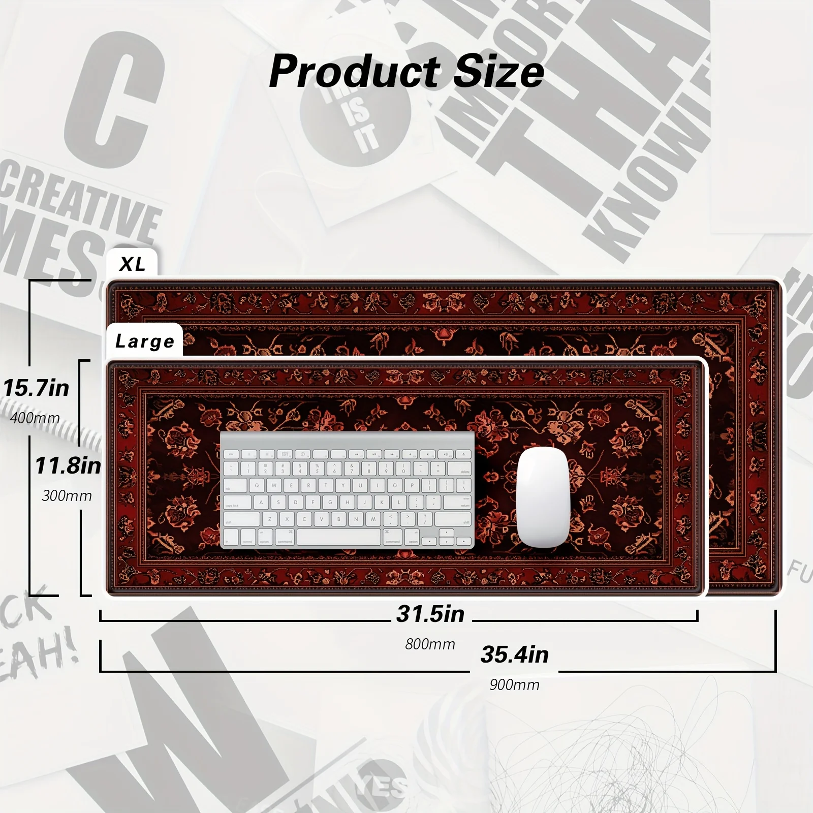 Vintage Persian Pattern Mouse  - Vintage Gaming Accessories recension och pris