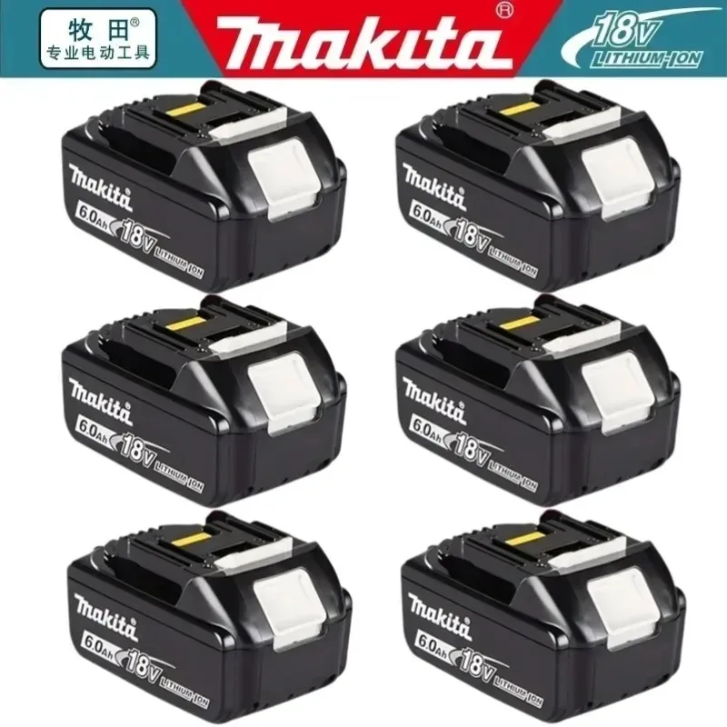 

100% Genuine 18V Makita 6Ah for Makita Battery BL1840 BL1830B BL1850B BL1850 BL1860 BL1815 Replacement Lithium Battery