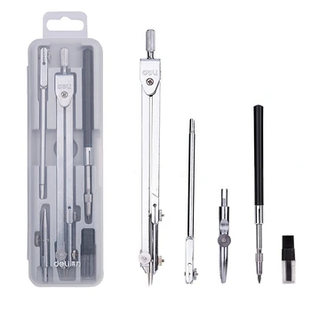 Deli 8603 8605 Metall Kompasse Student Professionelle Grafik Kompasse Compas Scolaire Chescolar Compass Set