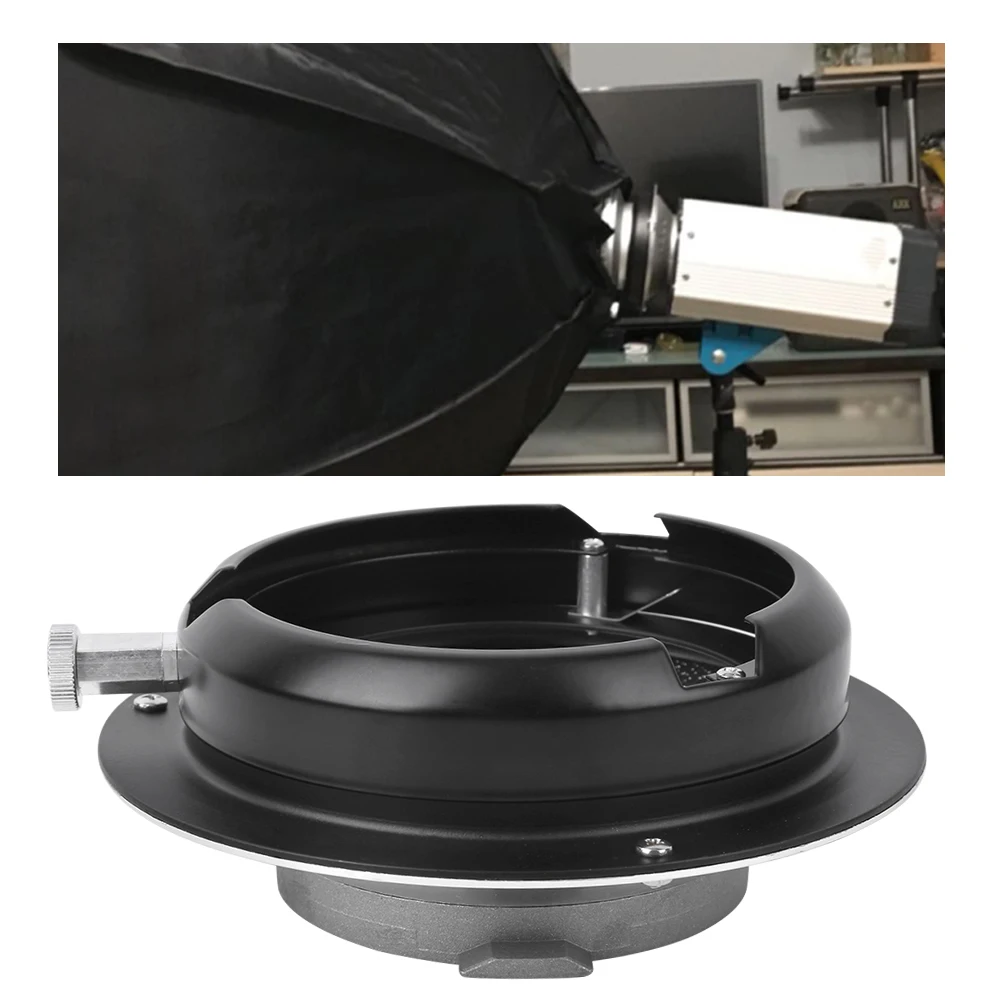 

Alloy Adapter Ring Convertor for Broncolor Mount to for Bowens Mount Flash Light Softbox