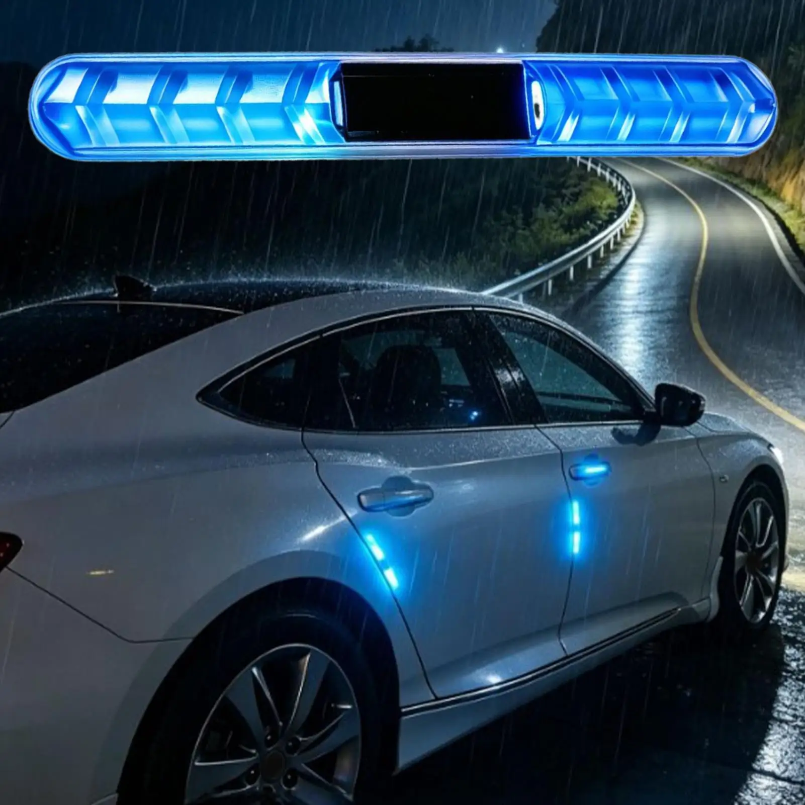 

Wireless Car Door Warning LED Light Auto Safety Welcome Anti Collision Lamp for SUV Truck RV Van Trailer ﻿