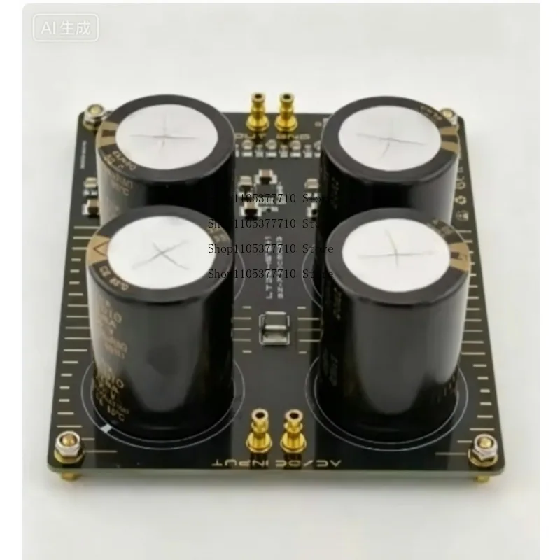 3A Linear Voltage Regulator Module - 6-Parallel LT3045 DC Power Supply Rectifier Filter Board