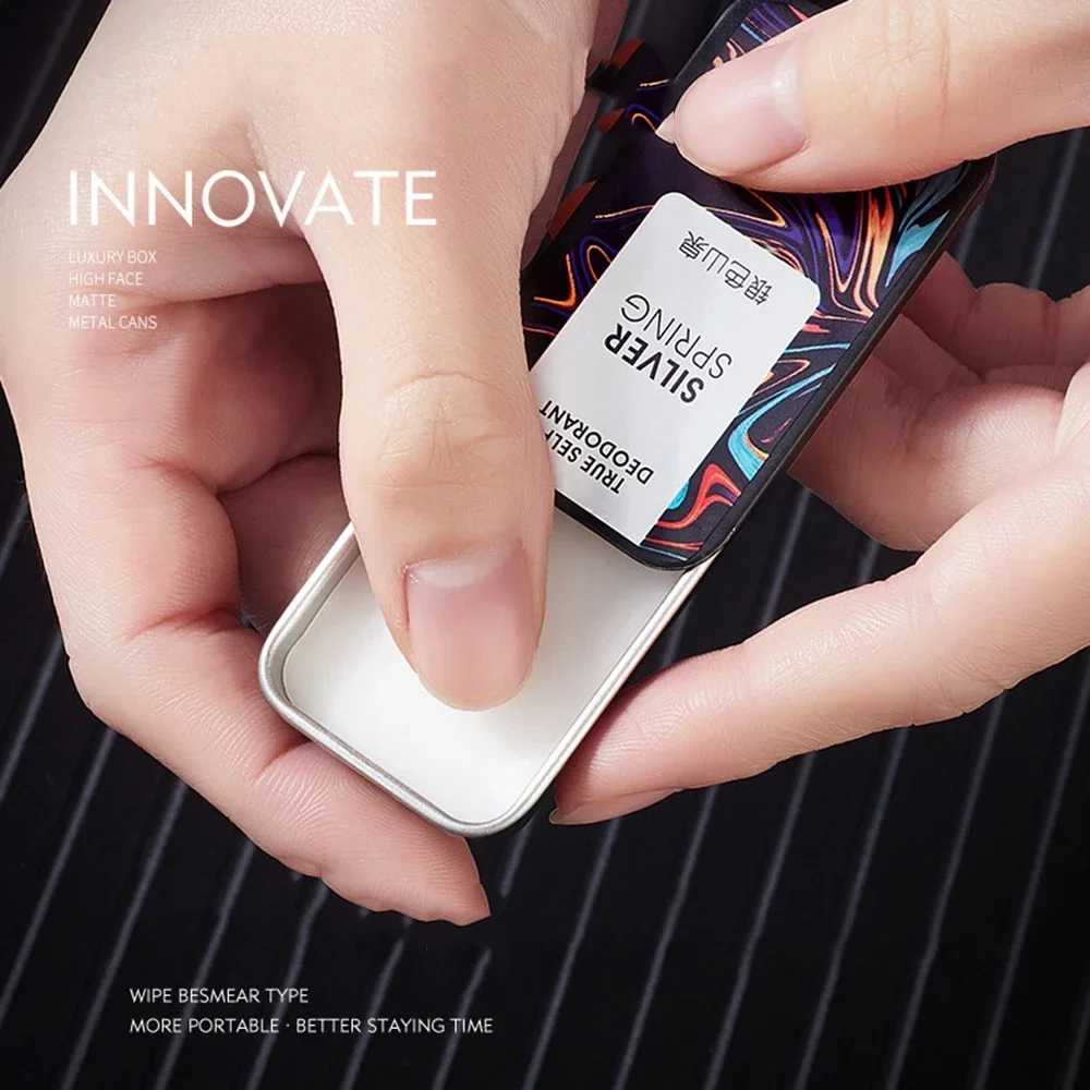 طقم عطر صلب محمول للرجال والنساء ، مرهم العطر ، مضاد التعرق للجسم الطبيعي ، مزيل العرق يدوم طويلاً ، باريس العكسي ، 1 ، 3