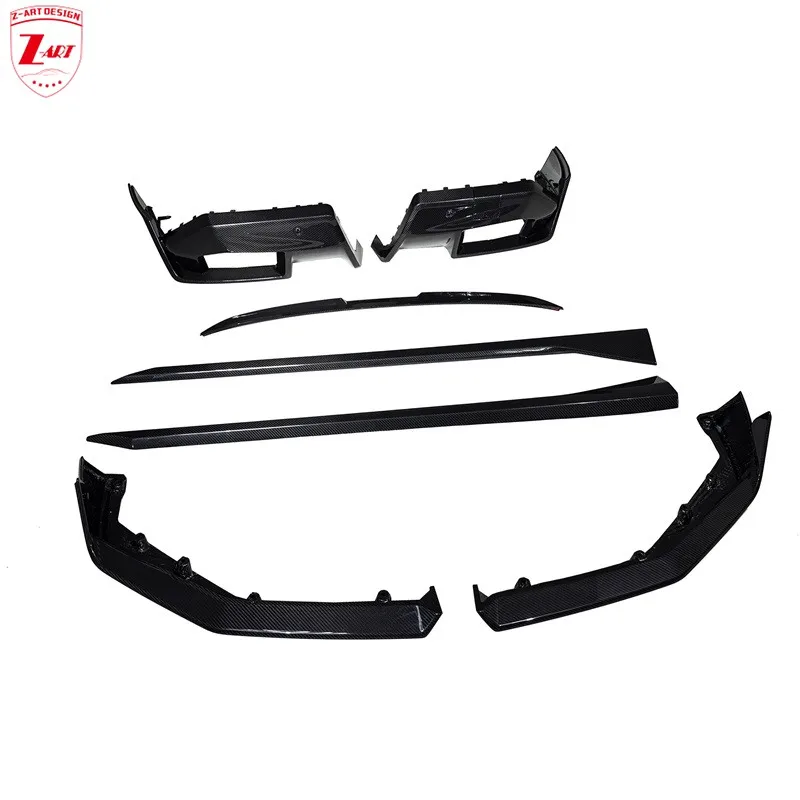 

Z-ART G90 MP Сухой комплект кузова из углеродного волокна для BMW M5 Dry Aerokit из углеродного волокна для BMW G90 M5 2024+