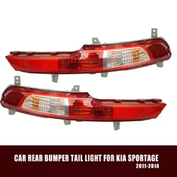For Kia Sportage Car Rear Bumper Tail Light Assemblies 2011 -2014 Rear Fog Light Tail Fog Lamp Taillights Cars Accessories