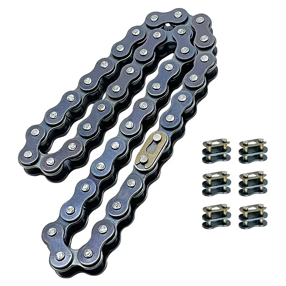 420 Jackshaft Chain 42 Link & 6 Master Links For MB200 MB165 Heat Baja Mini Bike